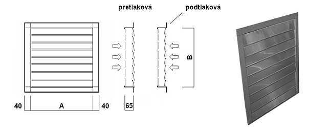 samocinna zaluzia nakres